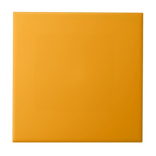 Oranje Peel Solid Color Tegeltje (Voorkant)