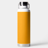 Oranje Peel Solid Color Waterfles (Achterkant)