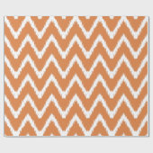 Oranje Peel Southern Cottage Chevrons Cadeaupapier (Vlak)