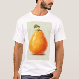 Oranje peer t-shirt