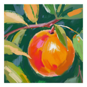 Oranje Perfect Poster