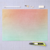 Oranje perzik mint bruiloft tissuepapier (Craft)