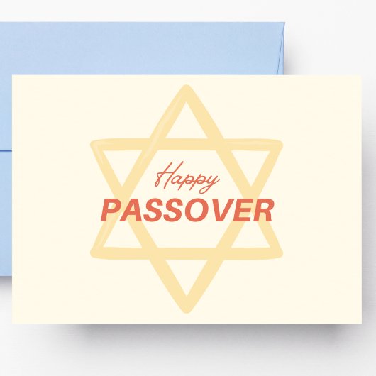 Oranje Pesach Briefkaart
