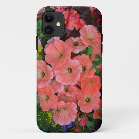 Oranje petuniumbloemen Case-Mate iPhone case (Achterkant)
