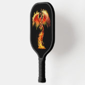 Oranje Phoenix stijgt van de Fantasy van de Fiery Pickleball Paddle (Links)