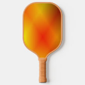 Oranje Pickleball Paddle (Voorkant)