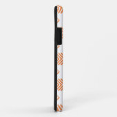 Oranje pijlpatroon Case-Mate iPhone case (Achterkant/rechts)