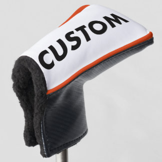 ORANJE Pijp Custom Golf Putter Headcover Blanco