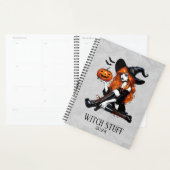 Oranje Pin Up Witch Planner (Display)