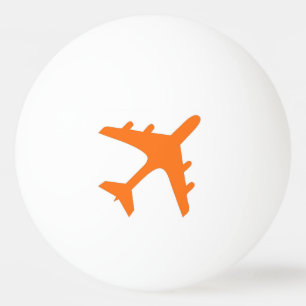  oranje pingpongbal voor vliegtuigen