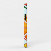 Oranje plak: citruskunst Case-Mate iPhone case (Achterkant/rechts)