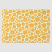 Oranje plak citrusvruchten tissuepapier (Voorkant)