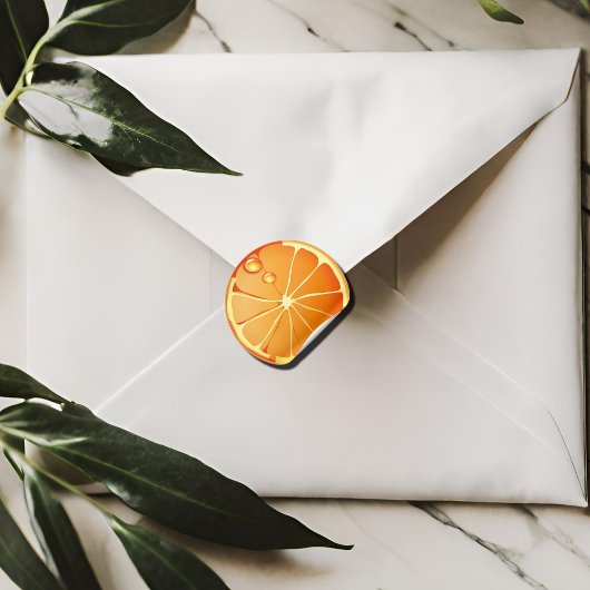 oranje plak NO2 Ronde Sticker