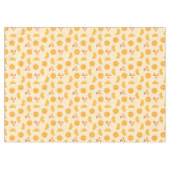 Oranje plakjes en harten tafelkleed (Voorkant (Horizontaal))