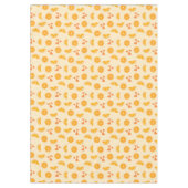 Oranje plakjes en harten tafelkleed (Voorkant)