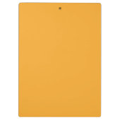 Oranje plakken klembord (Achterkant)
