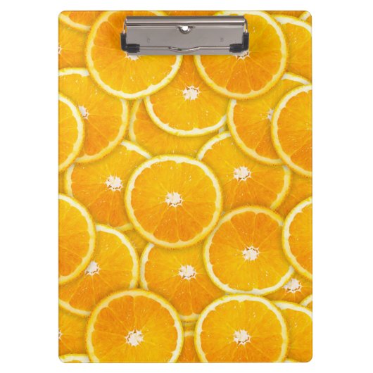Oranje plakken klembord (Voorkant)