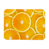 Oranje plakken magneet (Horizontaal)