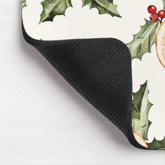 Oranje plakken muismat (Hoek)