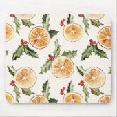 Oranje plakken muismat (Voorkant)