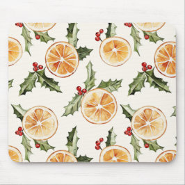 Oranje plakken muismat