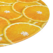 Oranje plakken snijplank (Hoek)