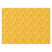 Oranje plakken tafelkleed (Voorkant (Horizontaal))