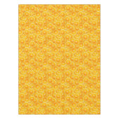 Oranje plakken tafelkleed (Voorkant)