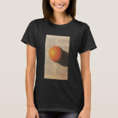 Oranje planeet - Vorm van de Universe T-shirt (Voorkant)