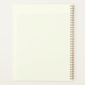 Oranje Planner (Achterkant)