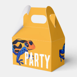 Oranje Poison Dart Frog Gift Box Bedankdoosjes
