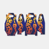 Oranje Poison Dart Frog Pattern Gift Box Bedankdoosjes (Uitgevouwen)