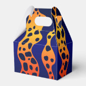 Oranje Poison Dart Frog Pattern Gift Box Bedankdoosjes (Voorkant Zijde)