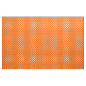 Oranje poladots Fabric Stof (Yard (91,4 cm))