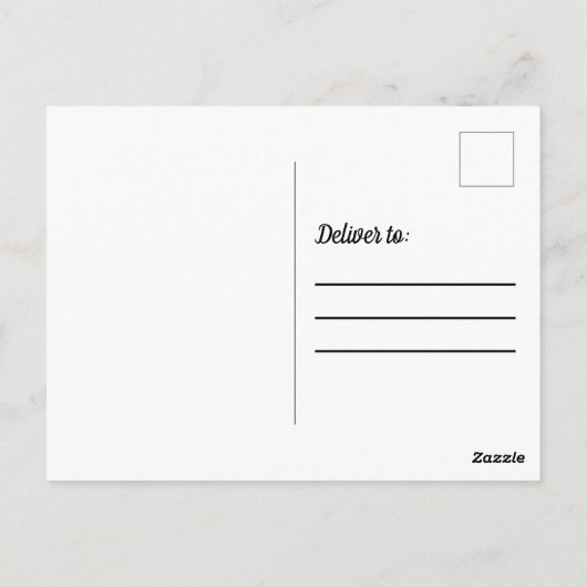 Oranje pommerse hond bij het strand briefkaart (Achterkant)