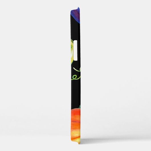 Oranje pompoen, gestreept zucchini, blauwe eierpla Case-Mate iPhone case (Achterkant / Rechts)