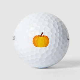 Oranje pompoen golfballen