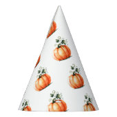 Oranje pompoen Herfst Verjaardag Party Pet Feesthoedjes (Links)