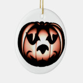 Oranje Pompoen Keramisch Ornament (Rechts)