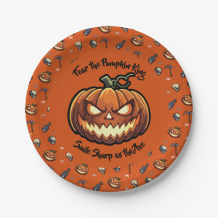 🎃 Oranje pompoen King Halloween Bord 🧡