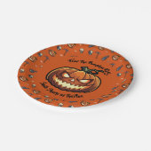 🎃 Oranje pompoen King Halloween Bord 🧡 (Gekanteld)