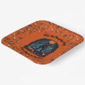 🎃 Oranje pompoen King Halloween Bord 🧡 (Gebogen)