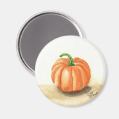 Oranje pompoen magneet (Voorkant / Achterkant)