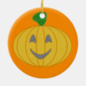 Oranje pompoen Ornament (Achterkant)