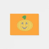 Oranje pompoen post-it® notes (Voorkant)