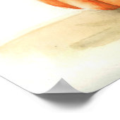 Oranje pompoen poster (Hoek)