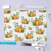 Oranje pompoen rustiek land verjaardagsfeestje tissuepapier (Craft)
