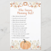 Oranje pompoen rustieke bloemen die mama het beste (Voorkant)