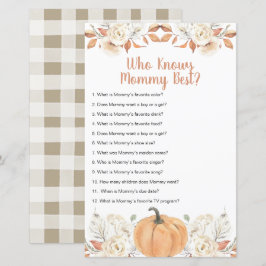 Oranje pompoen rustieke bloemen die mama het beste