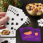 Oranje pompoen speelkaarten – Retro Deck (Insitu)